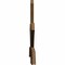Ekena Millwork Davenport Rough Sawn Timber Gable Bracket, Western Red Cedar, 96"W x 40"H x 2"D x 6"F, 10/12 Pitch GBW096X40X0206DAV00RWR - alternate 4